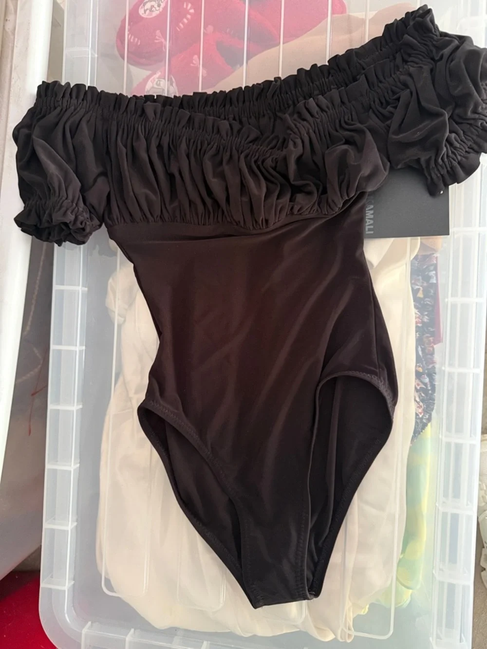 Norma Kamali Empire Jose Swimsuit XS NWT